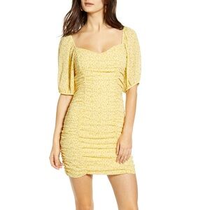 All in Favor Floral Mini Dress